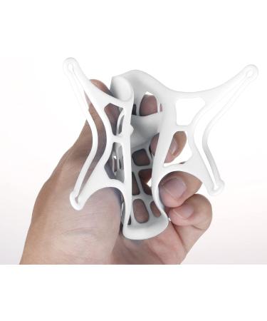 3D Mask Bracket Silicone 3D Breath Support For Face Covering Reusable Face Bracket Inner Support Frame For More Breathing Space Cool Breathe Cup For Nose Breathing Smoothly White - Buy Online on GoSupps.com