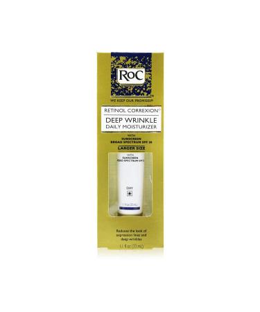 Roc Retinol Correxion Deep Wrinkle Daily Moisturizer 1.1 fl. oz. | Anti-Aging Skincare - Buy Online on GoSupps.com