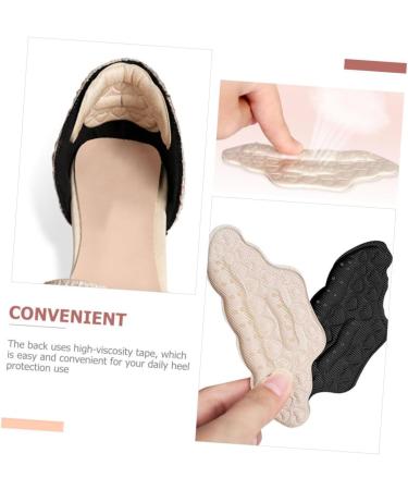 NOLITOY 12 Pairs Anti-Wear Stickers for High Heels | Self-Adhesive Heel Grips & Cushions for Women | High Heel Protector & Comfort Pads - Buy Online on GoSupps.com