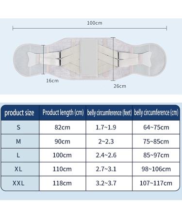 Lordosis Support Traction Orthesis Waist Trainer Belt - Self-Warming Breathable Mesh for Lumbar Spine Pain Relief (L/XL) - Buy Online on GoSupps.com