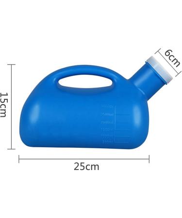 Male Urinal Bottle Male Urinal Portable 2000ML Mens Potty Pee Bottle Collector Travel Toilet - Buy Online on GoSupps.com