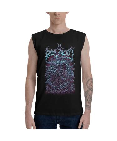 Dying Fetus Tank Tops Men Summer Casual Fashion O-Neck Vest Cool Sleeveless T-Shirts Large