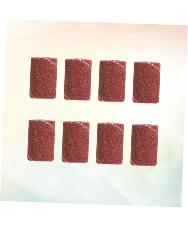 Housoutil Manicure Tools Professional Faux Nails Nail Care Tools Nail+polish Nail Balm Nail Drill Sanding Ring Durable Nail Tool Replaceable Abrasive Belt Polisher Grinding Ring Sand Circle medium Brown - Buy Online on GoSupps.com