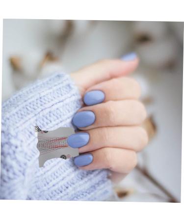 POPETPOP Nail Art Sticker 1roll Nail Paper Holder Sticker for Nails Nail Stickers Nail Extension Stickers Nail Location Sticker Nail Art Stickers Nail Art Extended Sticker Nail Art Supply - Buy Online on GoSupps.com