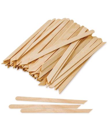Tachibelle Wooden Wax Sticks - Body Eyebrow, Lip, Nose Small Waxing Applicator Sticks for Hair Removal and Smooth Skin Professional Spa - 2 in 1 (pointed and slanted) (Pack of 500) - Buy Online on GoSupps.com