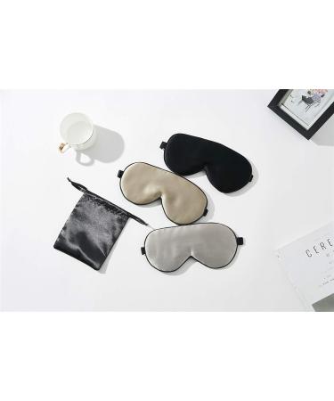 Mission Sweet Pure Mulberry Silk Eye Mask - Black - Buy Online on GoSupps.com