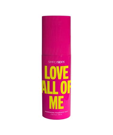 Love All of Me Pheromone Body Mist Perfume - Women Cologne & Fragrances - Body Spray with Notes of Fresh Tropical Mandarin and Tangerine - 3.35 floz 99 mL