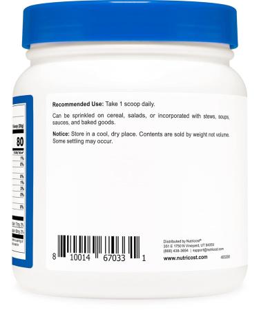 Nutricost Brewers Yeast Powder 1LB (16oz) - Non-GMO Vegetarian Friendly - Buy Online on GoSupps.com