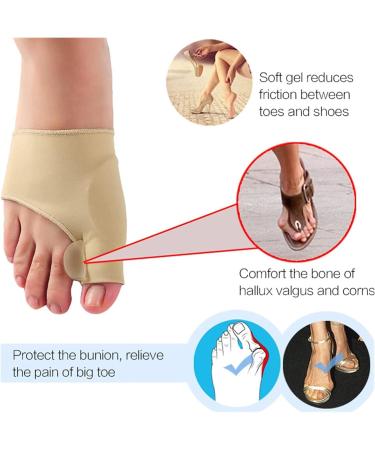 WXHZHQ Toe Spreader - Hallux Valgus & Bunion Splint Corrector | Foot Care Tool for Bone Adjustment & Toe Separation - Buy Online on GoSupps.com
