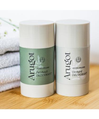 Organic Orchard Lemon Deodorant Sourced & Made in Israel | All Natural for Men & Women No Stain Aluminum Free & Zero Waste | Cruelty Free Vegan Citrus Scent - 1.7 Fl Oz - Buy Online on GoSupps.com