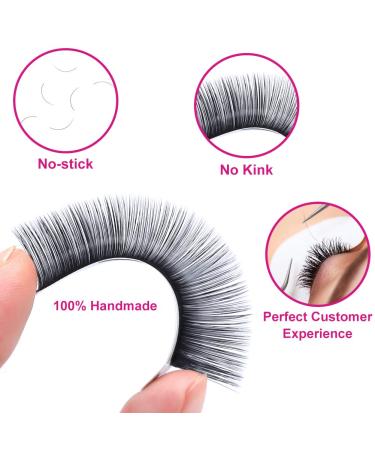 Professional Individual Classic Eyelash Extensions | 0.15mm CC Curl | 15-20mm Natural Black Mix - Buy Online on GoSupps.com