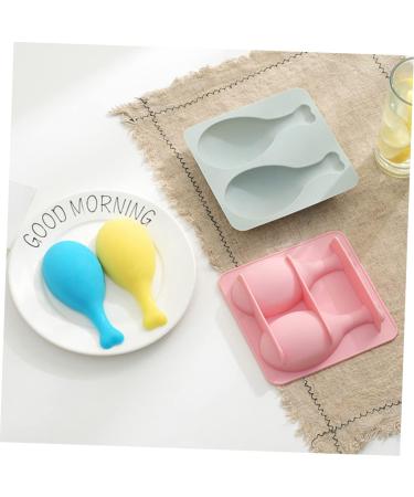 Abaodam Non Stick 6 pcs Fondant molds Silicone molds for Chocolate de para gelatinas Chocolate Silicone molds Silicone Cake Mold Baking Mold bakeware Nonstick Bluex3pcs 15.8*14.9CM x3pcs - Buy Online on GoSupps.com