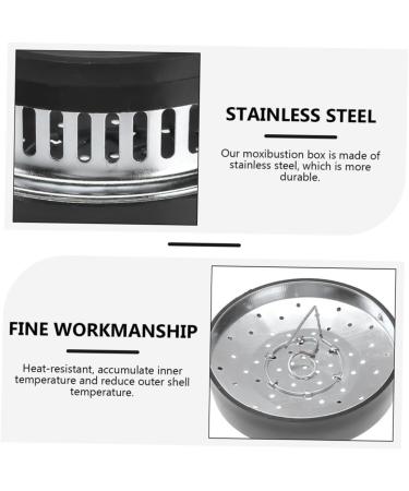 Portable Minkissy Moxibustion Box - 9-Piece Moxa Heating Set for Body Relief | International Shipping Available - Buy Online on GoSupps.com