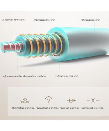 VVHUDA Electric Blanket - Dual Control & Temperature | Ideal for Home & Dorm | Soft Gray | Perfect Gift | Multi-Colored 70.8 x 59 | International Shipping Available - Buy Online on GoSupps.com