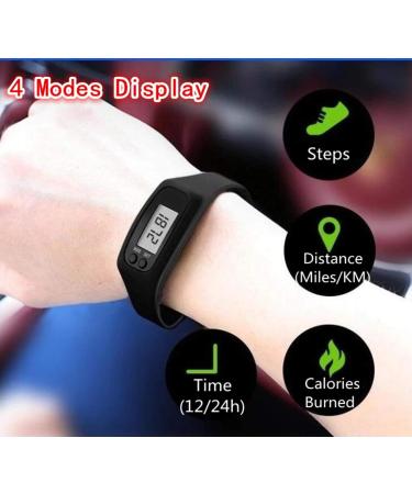 FormVan Fitness Tracker Pedometer Watch - Step & Calorie Counter for Men, Women, Kids - Buy Online on GoSupps.com