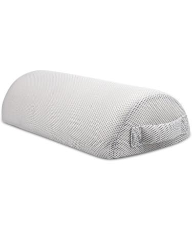 Buy Office Home Semicircle Foot Mat - Grey Mesh Fabric | Comfortable Foot Rest for Enhanced Support - Buy Online on GoSupps.com