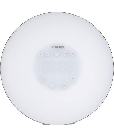 Philips Wake-Up Light LED HF3506/05 - Sunrise Alarm Clock with 2 Natural Tones Silver Finish | Enhance Your Morning Routine - Buy Online on GoSupps.com