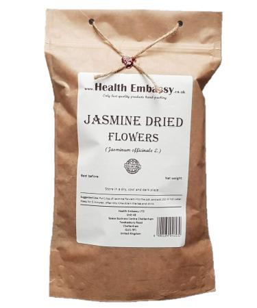 Jasmine Flowers Tea | Jasminum L | Fleur De Jasmin Tisane | Health Embassy (100g)