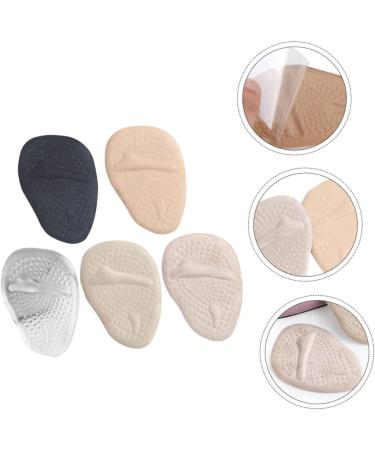 FOMIYES Gel High Heel Toe Pads - 10 Pairs Non-Slip Metatarsal Foot Cushions for Boots & Heels - Comfortable Shoe Insoles - Buy Online on GoSupps.com