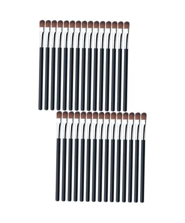 DRESSOOS 50 Pcs Eye Shadow Brush Eyeshadow Makeup Brush Thin Makeup Brush Esthetician Eye Plastic