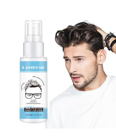 Mens Beach Hair Spray Sea Salt Spray Sea Salt Spray For Hair Men Sea Salt Spray Natural & Organic Defining Leave-In Hair Styling Mist Men Hair Nourishing Spray Lifts And Texturizes Hair 1/2/3pc 1pcs*50ml