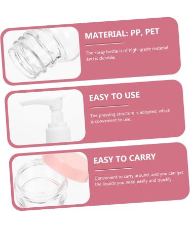 Didiseaon 2 Sets Cosmetic Bottle Make up Cream Bottle Travel Pp - Buy Online on GoSupps.com