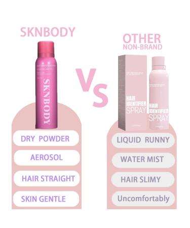 SKNBODY Hair Identifier Spray for Face Shaving & Dermaplaning - Women s Shaving Set with 4 Razors - 4oz Aerosol Dry Powder - Buy Online on GoSupps.com