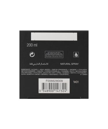 Dior Christian Fahrenheit for Men Eau de Toilette Spray 6.8 Ounce 6.8 Fl Oz (Pack of 1) - Buy Online on GoSupps.com