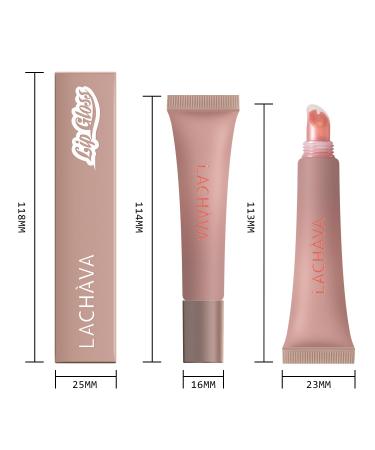 Moisturizing Lip Oil - Tinted Coral Orange Lip Care for Plumper Hydrated Lips | International Shipping Available - Buy Online on GoSupps.com