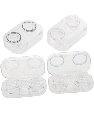 Homsfou 20-Piece Contact Lens Organizer Set | Glasses Case & Cleaning Tools for Contact Lenses Storage - Buy Online on GoSupps.com