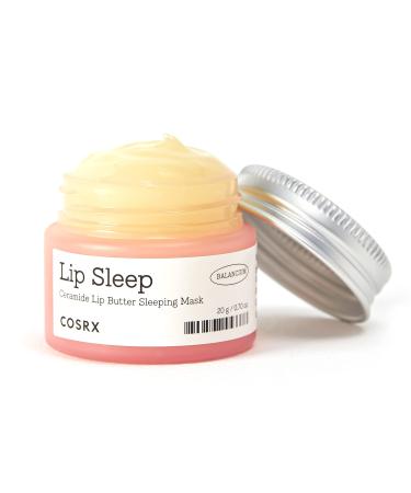 COSRX Lip Care Balm for Dry Chapped Lips Enriched with Shea Butter Sleeping Mask Korean Skin Care Animal Testing-Free Artificial Fragrance-Free Parabens-Free (Lip Butter) 0.70 Ounce (Pack of 1)