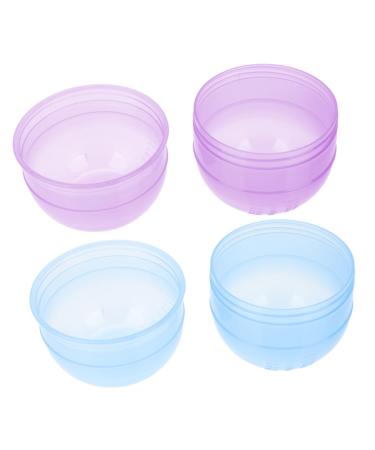2 pi ces Tasse Shaker pour Coloration des Cheveux Bol M langeur Transparent avec chelle Outil Professionnel pour Salon et Usage Domestique Facile Nettoyer et Couleur Al atoire