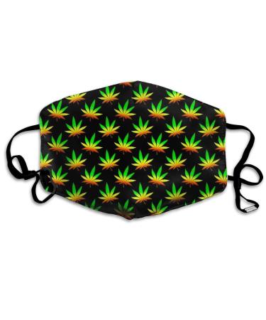 Breathable premium facial protection cover marijuana weed women men anti wind dust protection protective cover for skiing camping travel safety daily use
