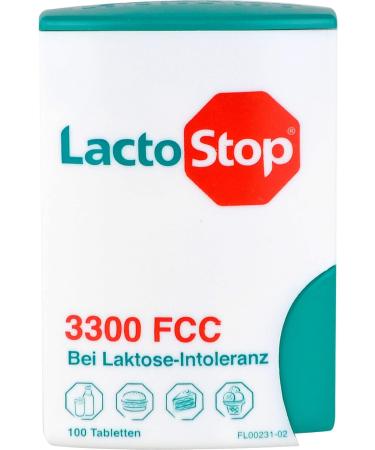 3300 FCC bei Lactose-Intoleranz Tabletten 100 pc Tablettes - Buy Online on GoSupps.com