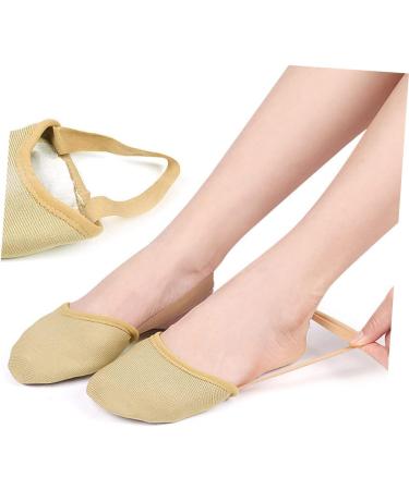 FOMIYES Yoga Toe Protector - 4 Pairs Non-Slip Forefoot Pads | Breathable Sweat-Absorbent Cushioning for Comfort | Anti-Skid Shoe Inserts for Yoga & Dance - Buy Online on GoSupps.com