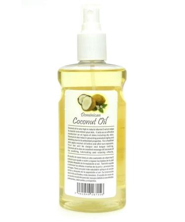 Dominican Natural Coconut Oil - 210ml | Premium Skin & Body Care for All Skin Types - Shop Internationally - Buy Online on GoSupps.com