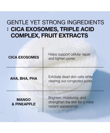 35% Smaller Pores & 32% Reduced Pore Area Improves Skin Texture by 8% Soothes Hydrates & Brightens with CICA Exosomes AHA/BHA/PHA & Fruit Enzymes Korean Skincare Favorite Toner Pad Kioskin - Buy Online on GoSupps.com
