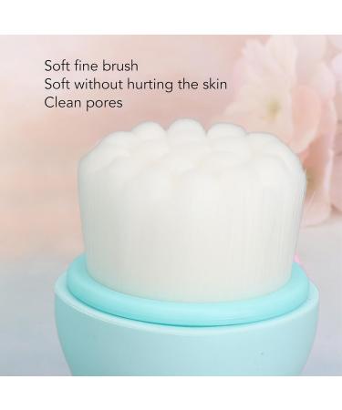 Deep Cleansing Dual Face Brush | Blackhead Removal & Exfoliating Massage Tool | Silicone | Travel-Friendly Beauty Essential - Buy Online on GoSupps.com
