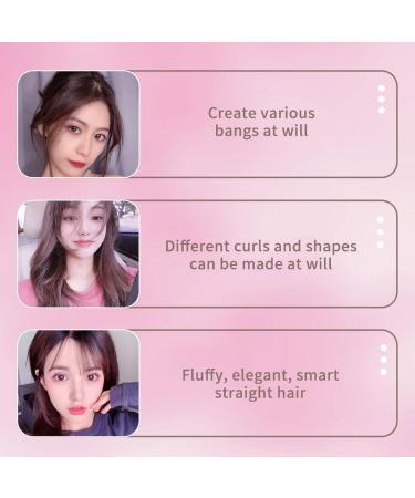 Hair Straightener Mini Flat Iron | Portable Travel Curling Iron with Instant Heat | Perfect Gift for Women - Blue - Buy Online on GoSupps.com