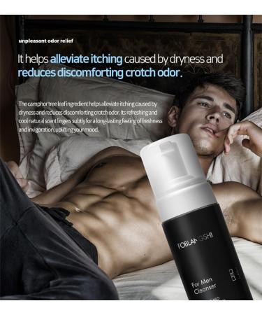 Intimate Wash for Men - pH Balanced Foaming Hygiene Prebiotic Formula Odor Removal 5.07 fl oz - Made in Korea - Buy Online on GoSupps.com