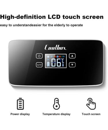 PPLOONG Portable Insulin Cooler Travel Case with LED Display - Rechargeable Diabetic Fridge for Travel & Home - Buy Online on GoSupps.com