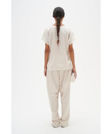 InWear Women's Rindaiw Top Blouse 18 English Nougat - Buy Online on GoSupps.com