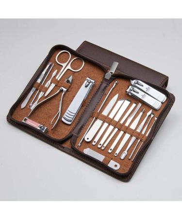 PSGS 20/14/10/6pcs Stainless Steel Nail Clippers Fingernail Toenail Nail Cutter Scissors Grooming Kit Pedicure Manicure Tools (Color : A5 20Pcs) - Buy Online on GoSupps.com