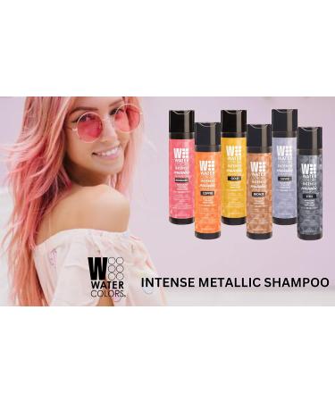 Intense Metallic Rose Gold Sulfate Free Shampoo - 8.5 Fl Oz - Buy Online on GoSupps.com