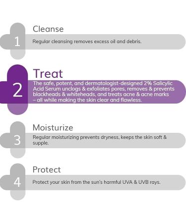 Verem The Derma Co 2% Salicylic Acid Face Serum for Acne & Acne Marks - 30 ml(dermaco) Brand: Inton - Buy Online on GoSupps.com