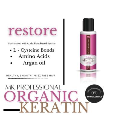 Majestic Keratin Organic Kit 125ml (4oz) - Formaldehyde Free - USA | International Shipping Available - Buy Online on GoSupps.com