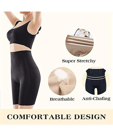 Buy Frenaki Elashape High Waist Abdominal Shaping Trousers | Seamless Fiber Recovery Shapewear | Boxer Leggings XXL Beige - International Shipping Available - Buy Online on GoSupps.com