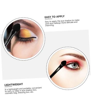 FOMIYES 60 Pcs Double Ended Eyeshadow Brush Makeup Sponge Foam Makeup Brush Beauty Eyeshadow Brush Suite Mix 12x1cmx2pcs Blackx2pcs - Buy Online on GoSupps.com