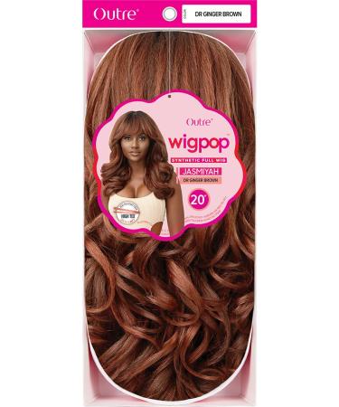 Outre Wigpop Synthetic Full Wig - JASMIYAH 1B Off Black | Affordable Stylish Hairpiece - Buy Online on GoSupps.com