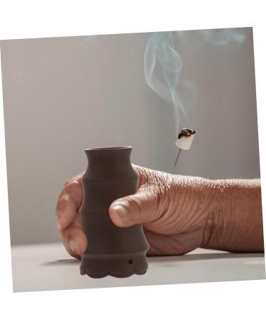 FRCOLOR MOXIBUSTION-TOP Full Body Massage Device | Multifunctional Moxa Rod Burner & Scratch Pot | Double Layer Moxibustion Tool in Purple - Relieve Stress & Enhance Wellness - Buy Online on GoSupps.com